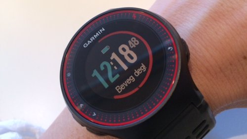 OPP AV SOFAEN: Garmin Forerunner 225 kan motivere deg, og måler pulsen uten pulsbelte