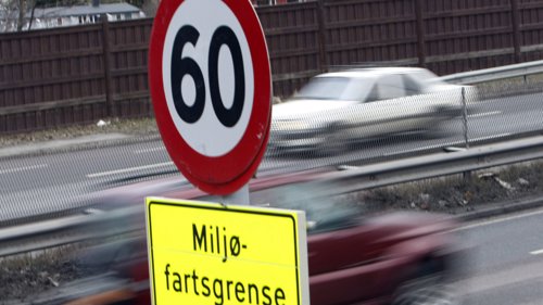 JUSTERT: 1. november ble fartsgrensene satt ned på blant annet riksvei 4 og ring 3 i Oslo.