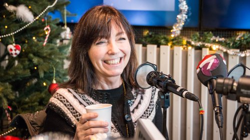 BLID: Anita Skorgan var dagens frokostgjest, og fortalte blant annet om erfaringer med nettdating.