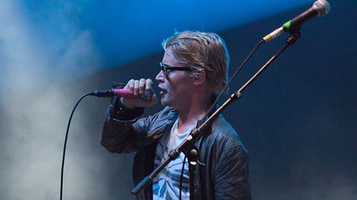 Voksen:Macauley Culkin på scenen i Berlin i 2010