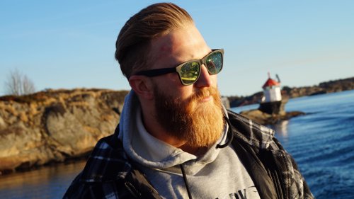 I SKJÆRGÅRDEN: Her på hjemlige trakter, nå sender vi han til Oslo.