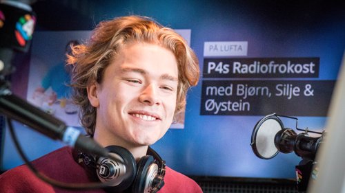 MORGENFUGL: Jonas Oftebro møtte opp 30 minutter for tidlig, bare for å være sikker på at han ikke forsov seg.