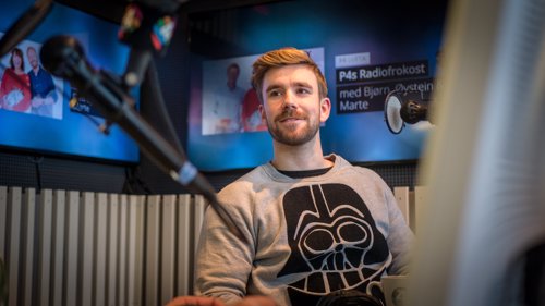 FØLSOM: Stian Blipp gleder seg veldig til å se sin kjære i brudekjolen.