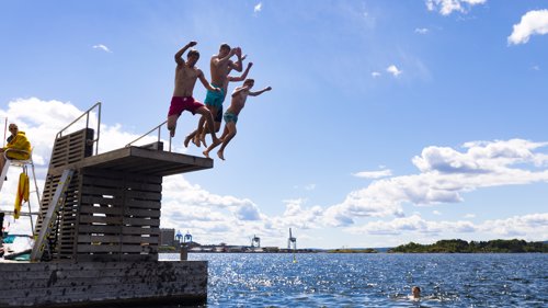 VARMT: Sør- og Østlandet kan vente seg opp mot 25 grader i neste uke.
