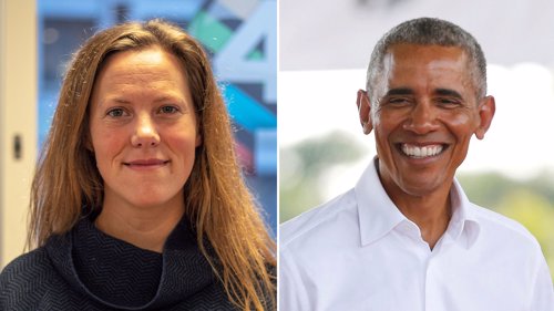 I RAMPELYSET: Birgit Liodden skal lede den timeslange samtalen med Barack Obama.