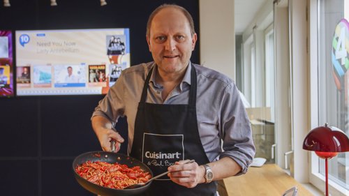 NAM: Christer lagde ordenlig god Spagetti ala Capri!