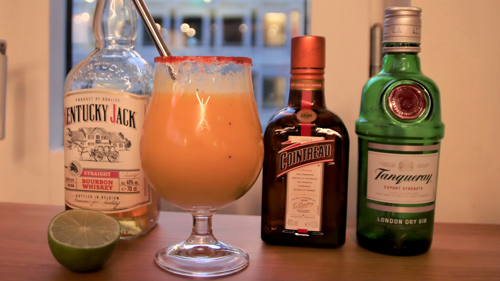 DRINK: En forfriskende og litt spicy mangodrink er på menyen.