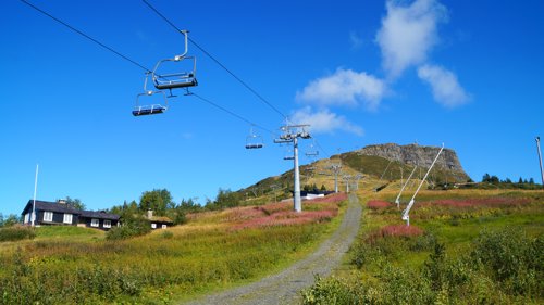 HYTTER: Flere legger ut hytta til salgs. Her fra Skeikampen i Innlandet.
