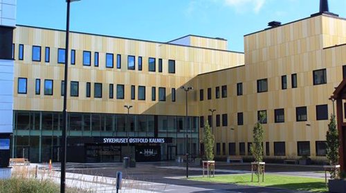 FOR LITE: Sykehuset Østfold, som sto ferdig i 2015, er fullt og det planlegges utbygging.