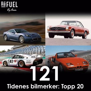 #121 - Tidenes bilmerker: Topp 20
