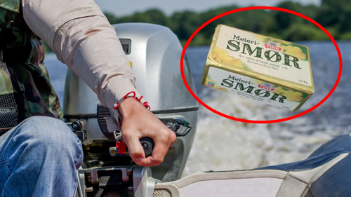 SMØR BÅTEN: Det kan være lurt å ha smør tilgjengelig i båten i sommer.