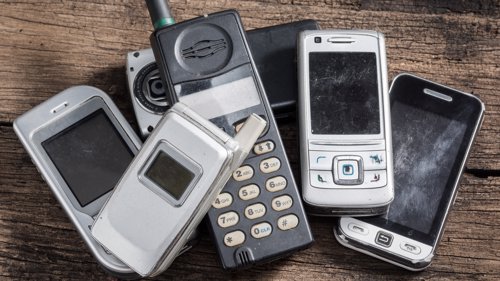 6 av 10 lar gamle mobiler støve ned hjemme.