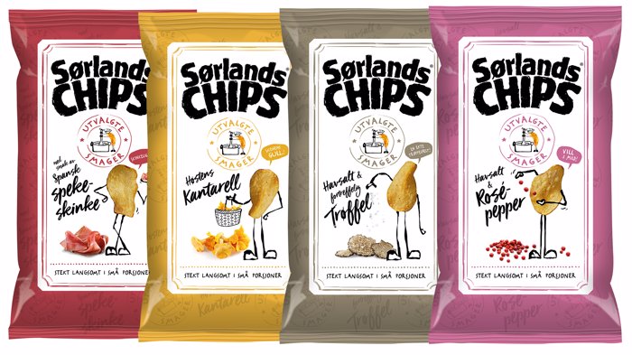 Sørlandschips utvalgte