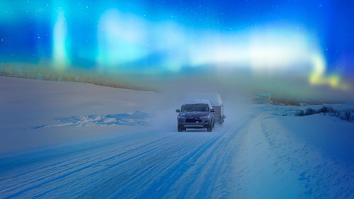 SUVer som kan trekke tungt på vinterveier, som her i Tromsø, er biler som folk lengst nord kjøpte i fjor